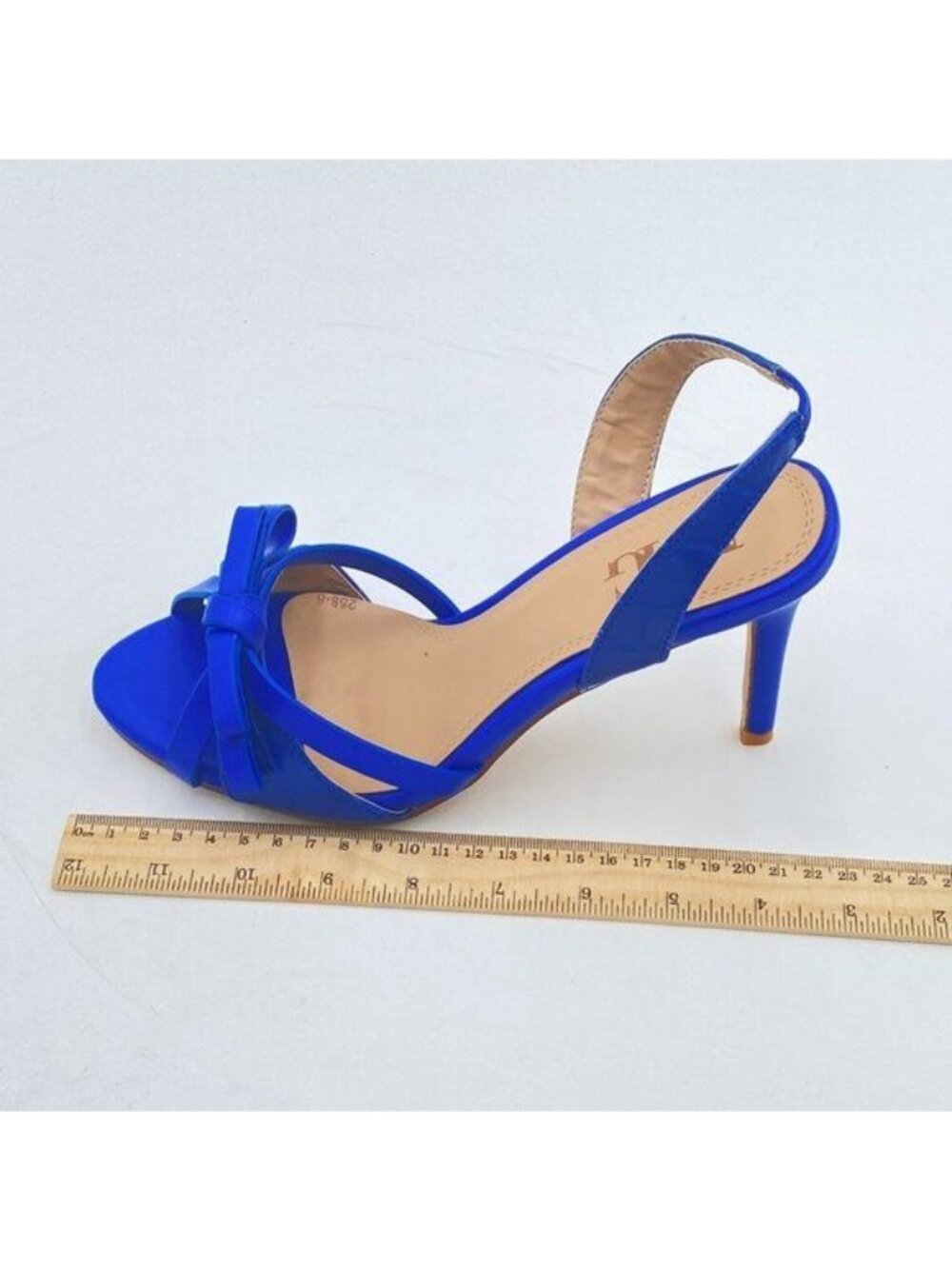 Women's Slingback Heeled Sandals Slip On Stiletto Heels Open Toe High Bow